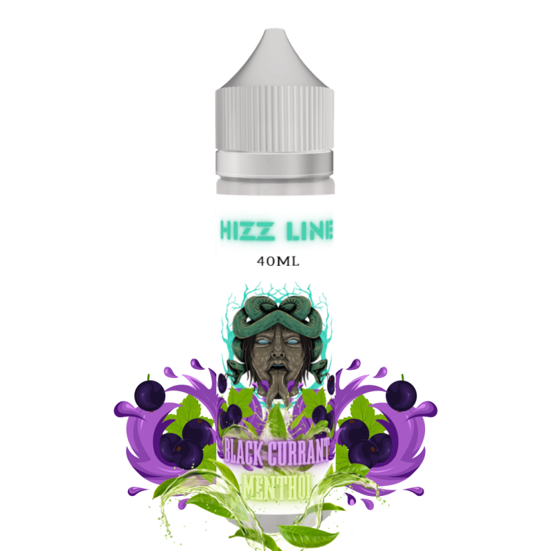 Mix Hizz Line 40ml BLACK CURRANT MENTHOL