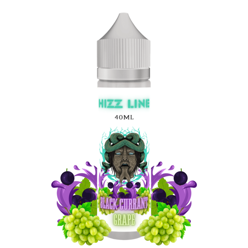 Mix Hizz Line 40ml BLACK CURRANT GRAPE